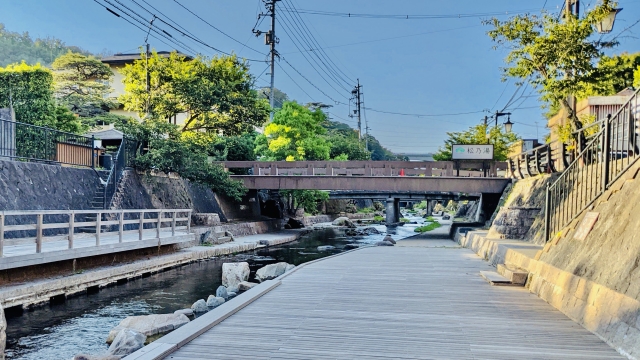 玉造温泉　景観