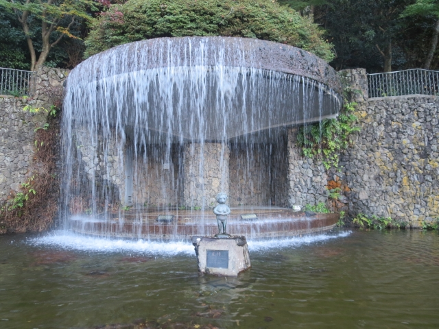 有馬温泉　湯けむり広場