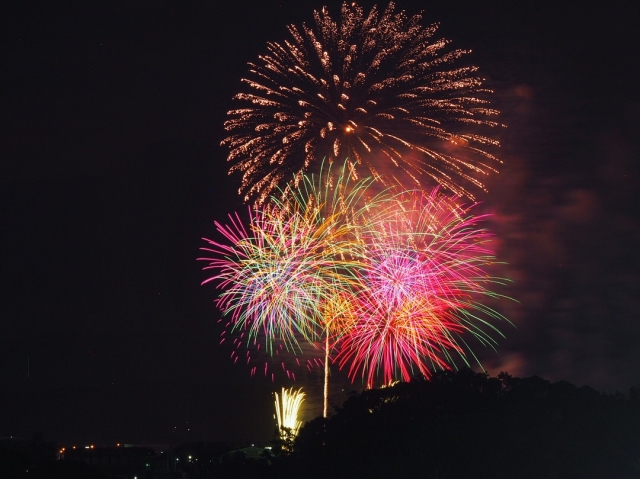ふくろい遠州の花火